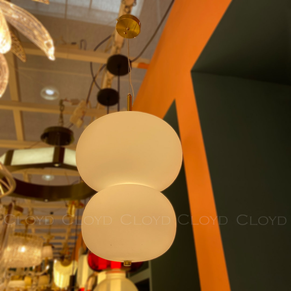 Подвесной светильник Cloyd AVOGADRO-A P2 / Ø35 см - латунь (арт.11430)