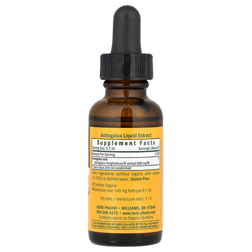 Herb Pharm, астрагал, 30 мл (1 жидк. унция)