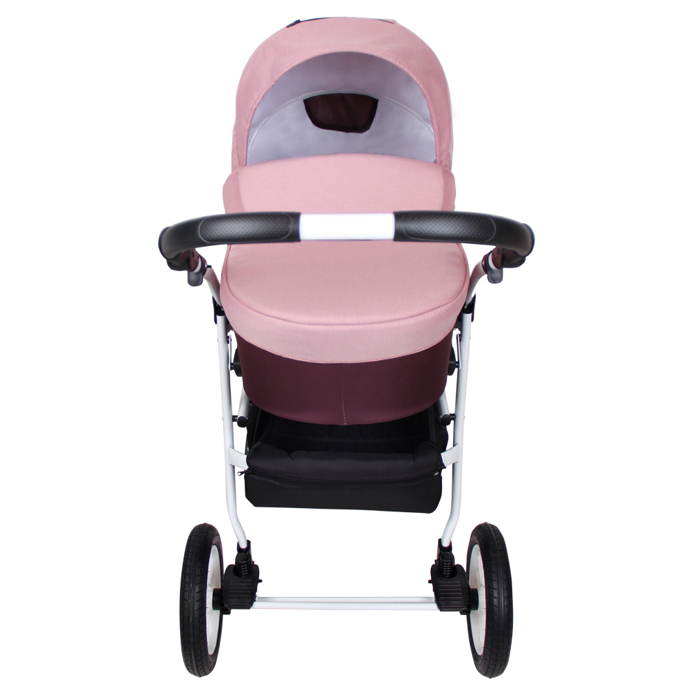 Коляска SERENADE 20 2в1 (Smile Line) (Se 24 (баклажан+т.розовый))