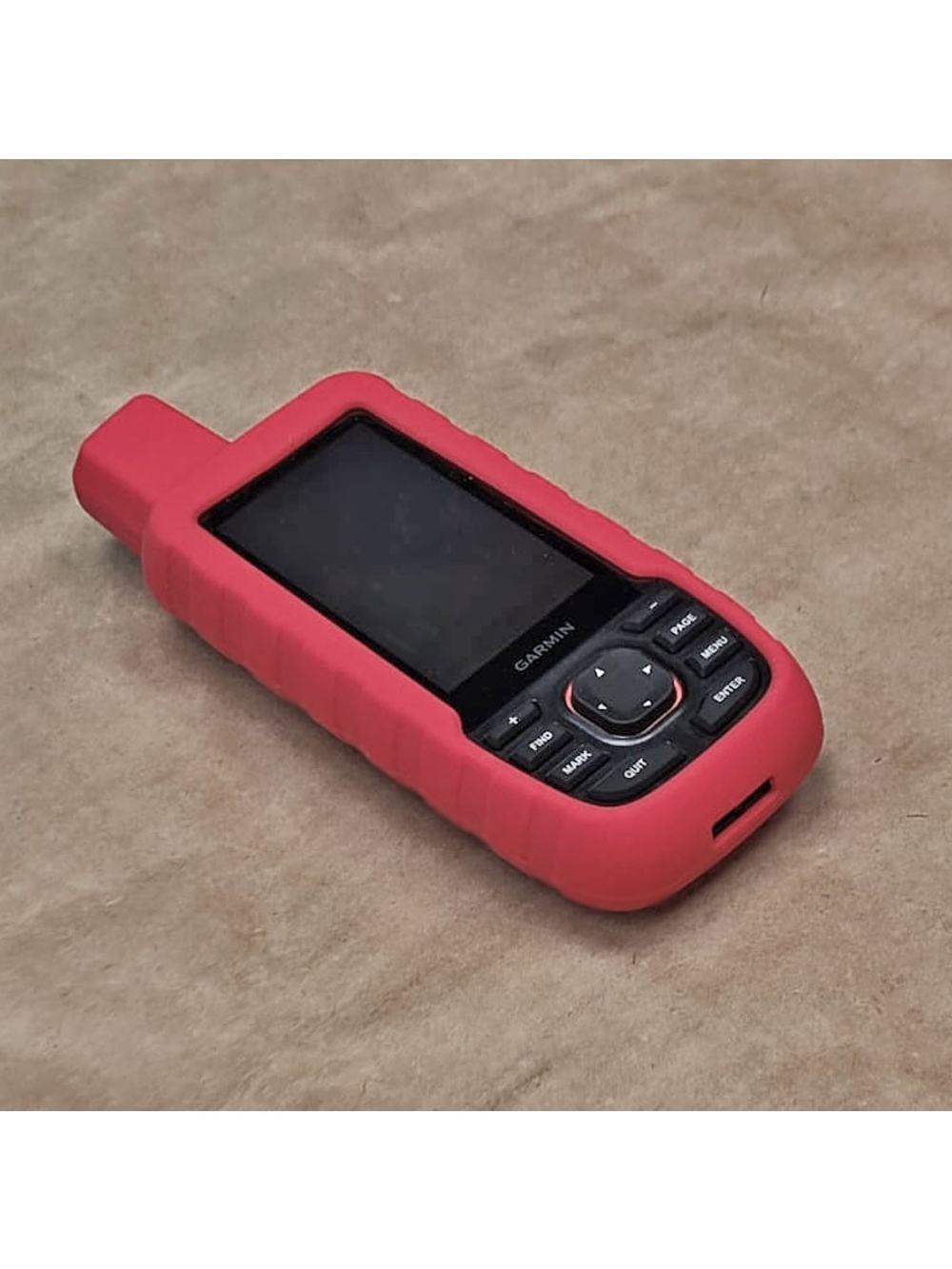 Чехол для Garmin GPSMAP 67i/66i силикон (Красный)