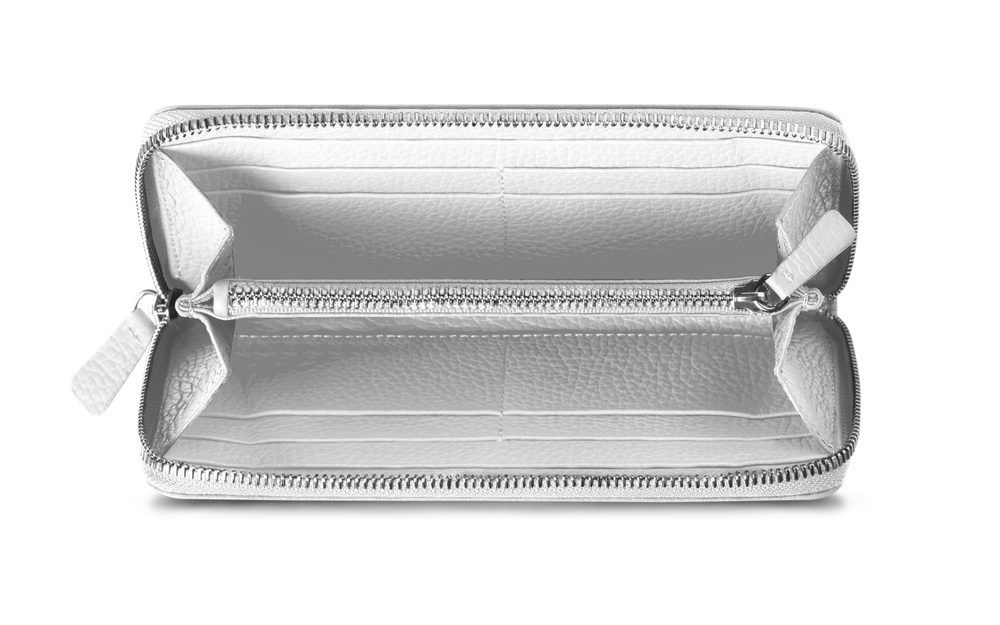 Кошелек женский Carandache Leman Leather белый натуральная кожа (6214.001)