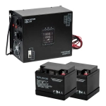 TEPLOCOM Solar 1500, 40Ач источник бесперебойного питания и 2 акб, 12386