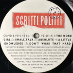 Scritti Politti ‎– Cupid & Psyche 85 (Англия 1985г.)