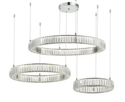 2107A-DW-40+60+80 CHROME (1) Люстра NW