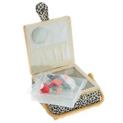 GAEM Шкатулка для рукоделия (с подносом и набором для шитья), L24 W20 H11 см