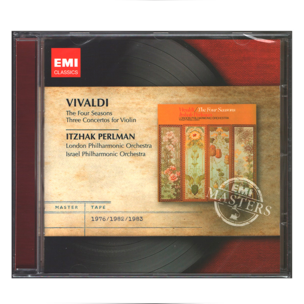 Itzhak Perlman / Antonio Vivaldi: The Four Seasons - Three Concertos For Violin (CD)