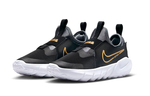Детские кроссовки Nike Flex Runner 2 'Black Metallic Gold' DJ6040-007