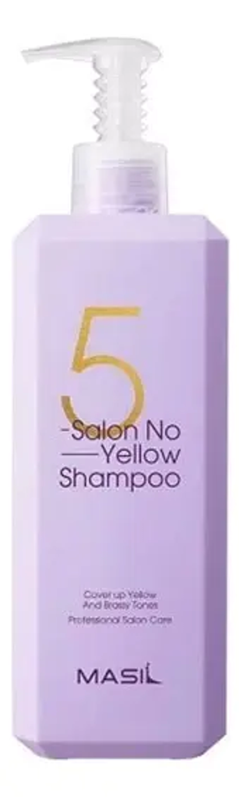 Masil Шампунь против желтизны волос - 5 Salon no yellow shampoo, 500мл