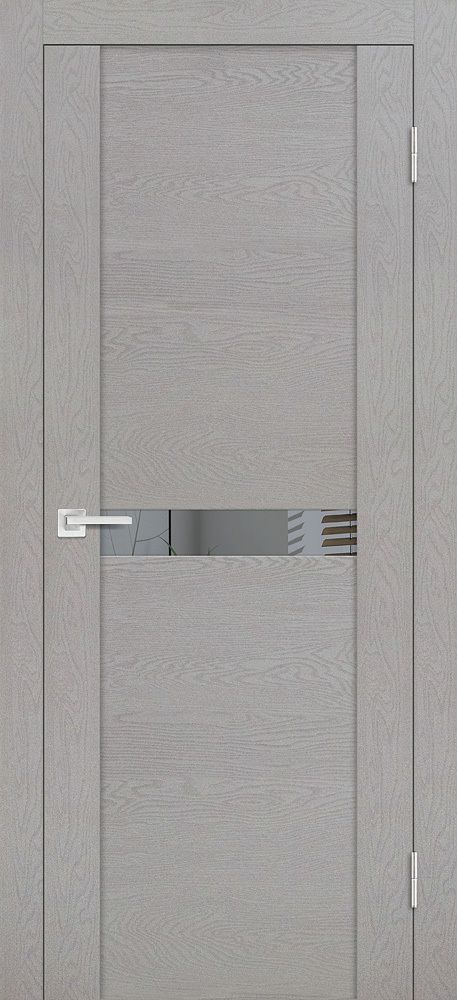 Дверь PST-3 / Цвет серый ясень / Зеркало тонированное / Двери PROFILO PORTE