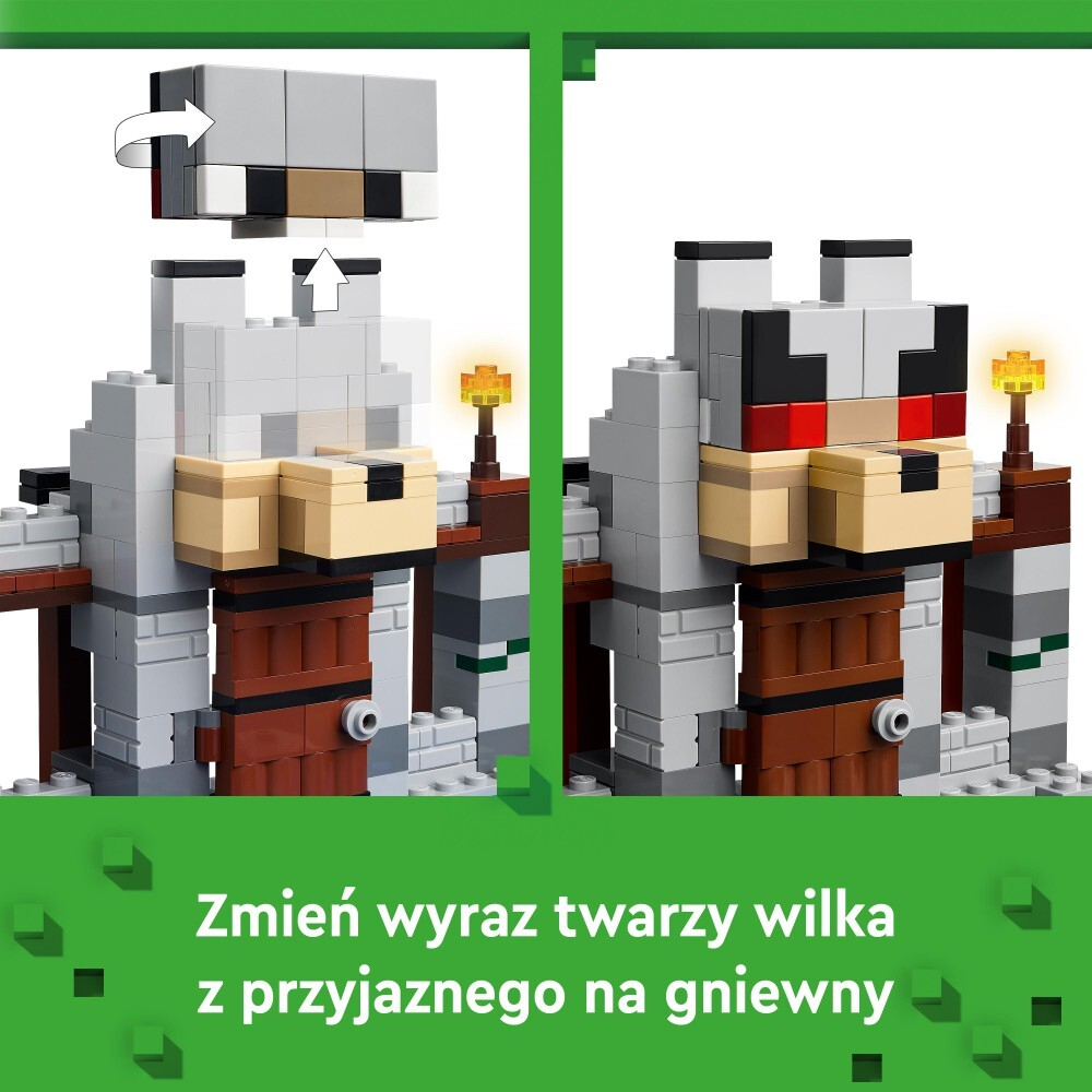 LEGO Minecraft - Волчья крепость 21261 / артикул   21261  / GTIN 5702017583372