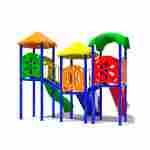 Детская игровая площадка Горный Хребет, размер 4,7*4,4*4