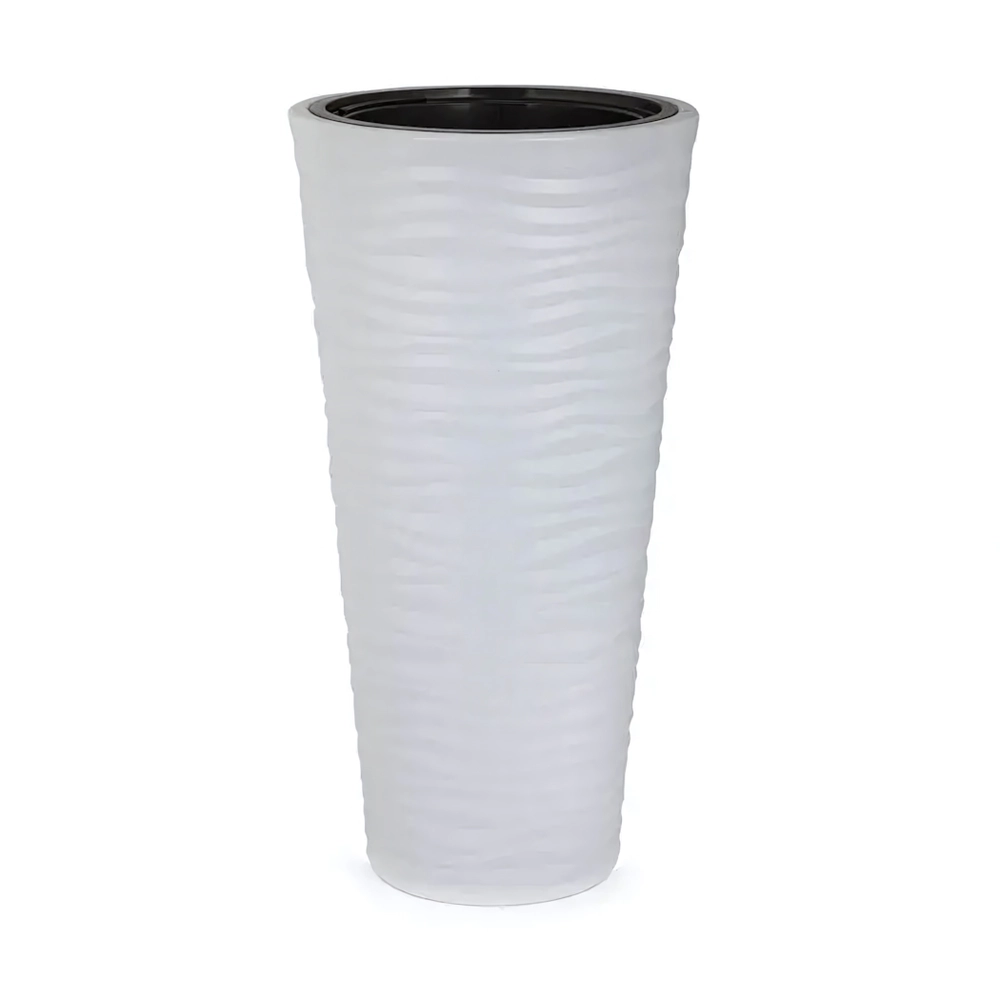 Кашпо Оазис 43л (со вставкой 10л) (серый)