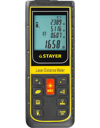 STAYER 100 м, лазерный дальномер, Professional (34959)
