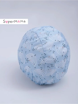 Шапочка для плавания детская непромокаемая для бассейна