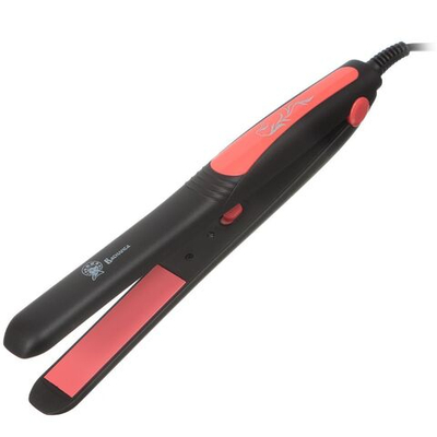 Выпрямитель Василиса, ВА-3701, д/укл волос, 25 Вт, керам покр, черно-коралловый, 0R-00001792