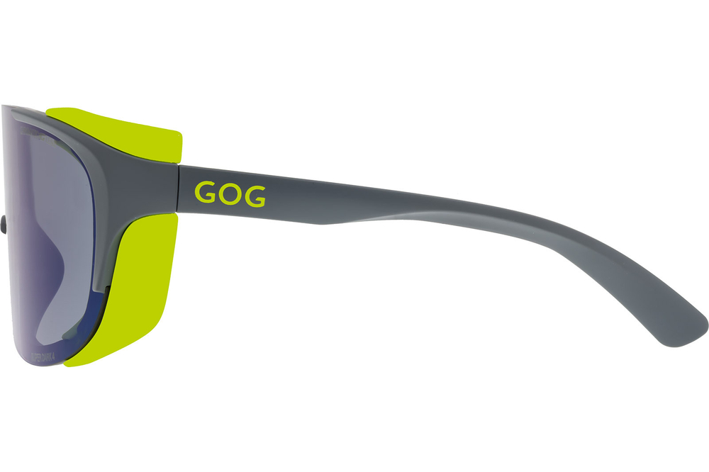 Спортивные очки GOG Tatra / Matt Grey-Neon Lemon / Photochromic Blue Lens