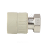 Муфта PP-R комбинированная серая Дн 32х1 1/4" с накидной гайкой VALFEX 10139132Г