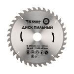 Диск пильный 210 мм х 36 зуб х 30 мм KRANZ