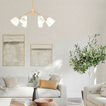 SLE155942-08 Светильник потолочный Черный/Белый E14 8*40W MARIO