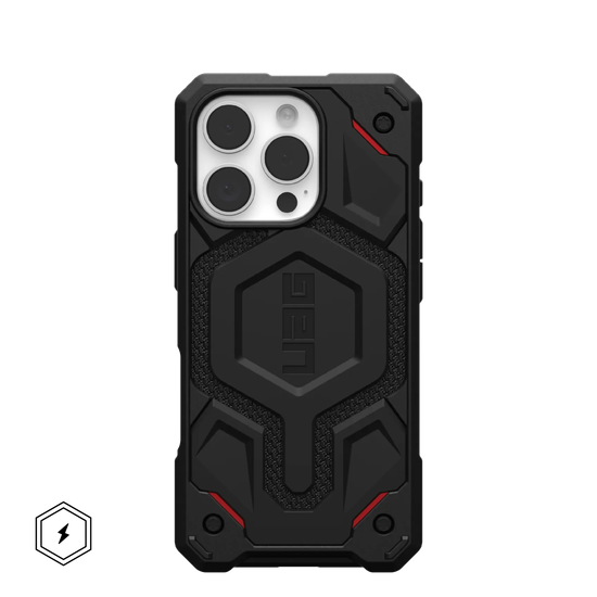 UAG Monarch Pro Kevlar® with MagSafe Series Case for Apple iPhone 16 Pro Kevlar Black (Чёрный)