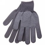 Перчатки нейлоновые «Классика» с ПВХ покрытием серые 8 р-р набор 5 пар