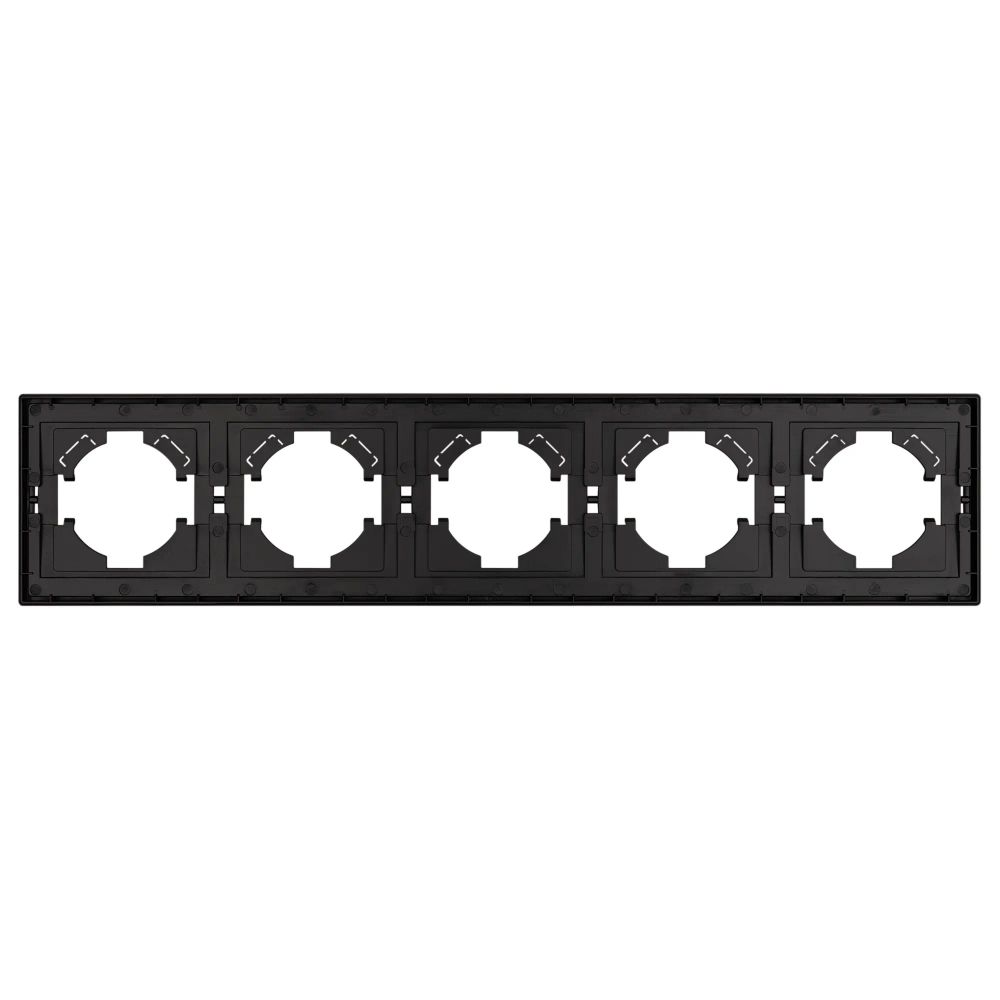Рамка пластиковая FRM-TENDO-PL-5-GR (Arlight, Графитовый) 053853