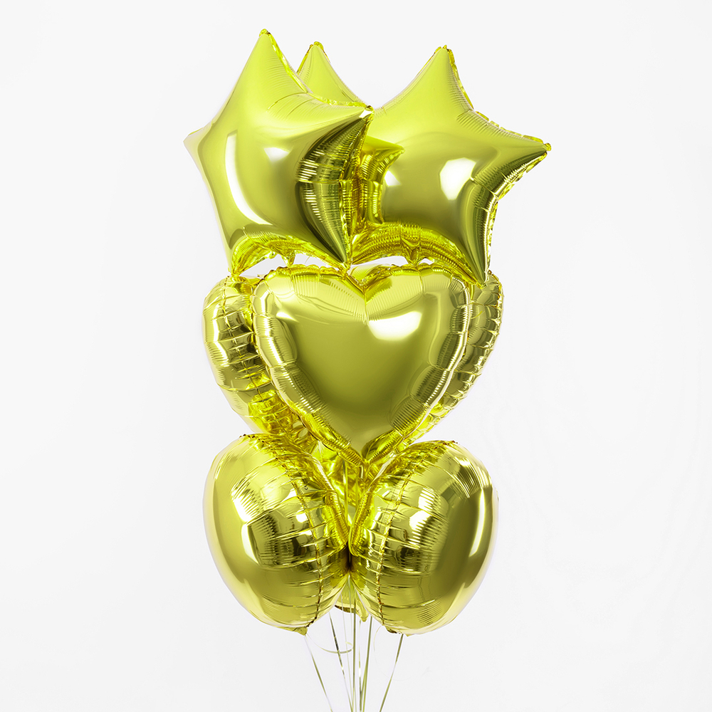 Сердце 18" Лайм / Green Lime Fm