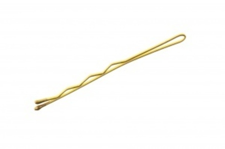 Невидимки Ставвер золотист волнистые 70мм 60шт/уп