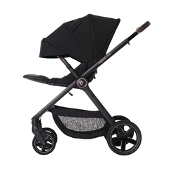 Детская коляска 3 в 1 Espiro Only 2025 и автокресло Pi Black 410 stylish black/Чёрный (Black 110)