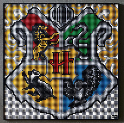 LEGO Art: Harry Potter Hogwarts Crests 31201 — Harry Potter Hogwarts Crest — Лего Арт Искусство