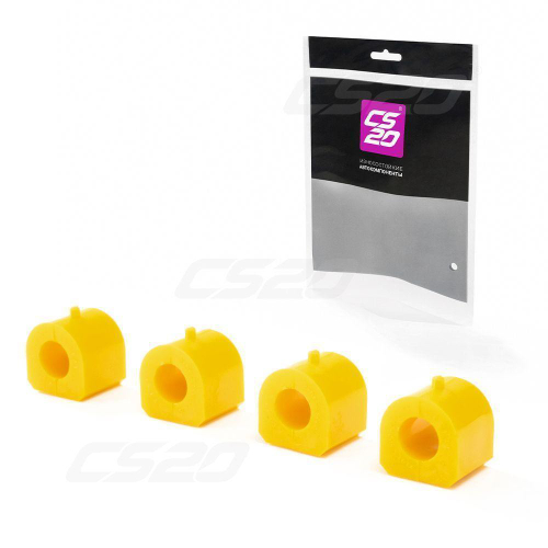 Втулка стабилизатора ВАЗ 2101-2107 4шт полиуретан желтый Comfort CS20