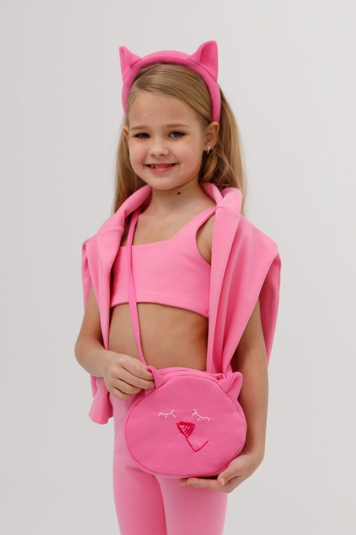 ОБОДОК ДЕТСКИЙ ТЭРИС РОЗОВЫЙ ЛИМОНАД