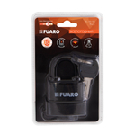 Замок навесной PL-WEATHER-3660 LS 3key BLACK удл. дужка, англ. /блистер