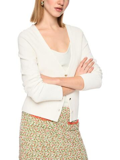 Marc Cain Кардиган из вискозы с глубоким вырезом