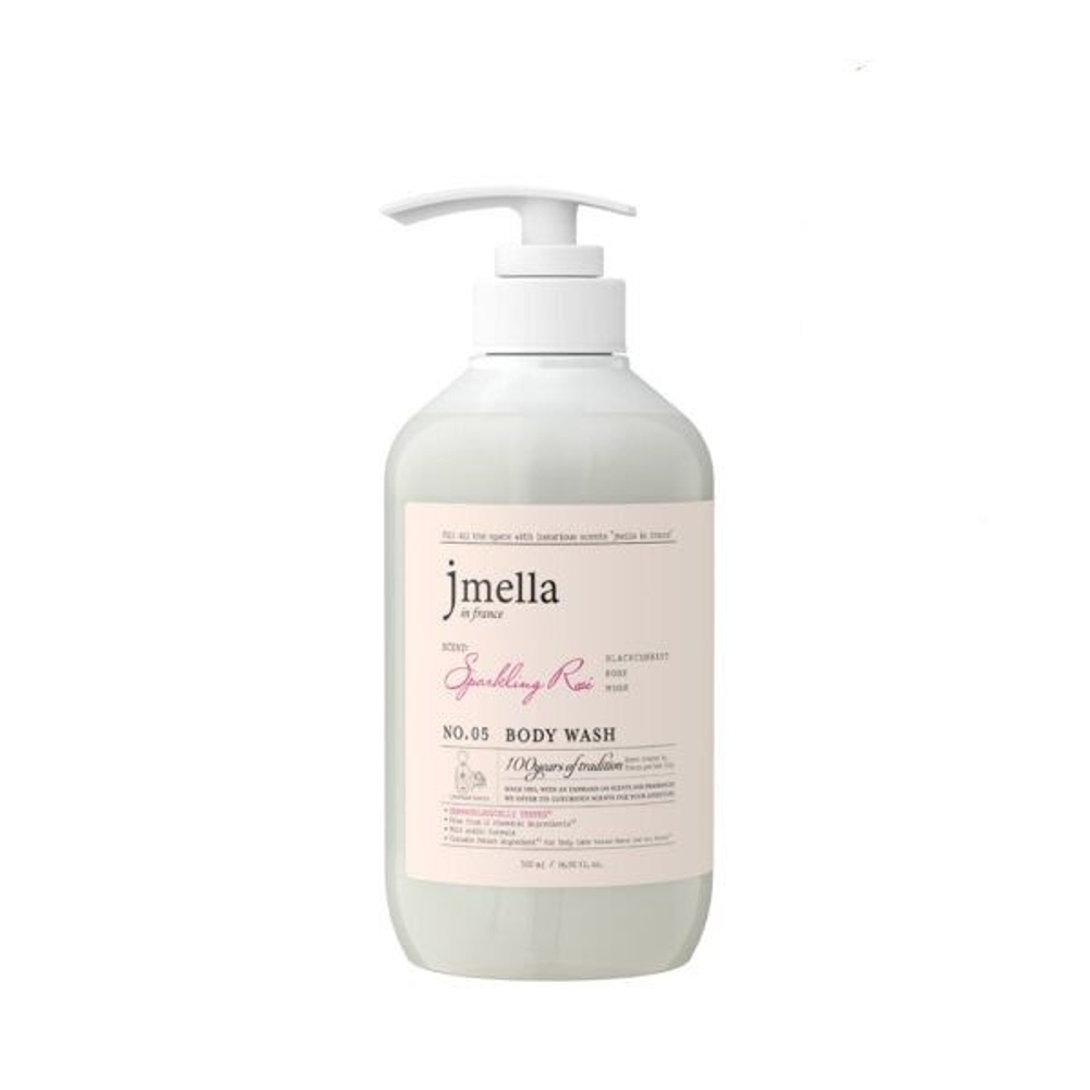 Jmella Парфюмированный гель для душа "Сверкающая роза" SPARKLING ROSE BODY WASH, 500мл