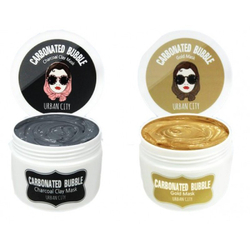 Baviphat Urban City Carbonated Bubble Mask маска для лица глиняно-пузырьковая с золотой пудрой