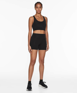 OYSHO Велосипедки Comfortlux с высокой посадкой длиной 10 см, черный