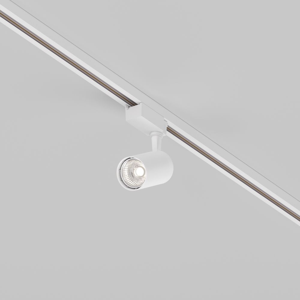Трековый однофазный светодиодный светильник Maytoni Unity Vuoro TR003-1-6W4K-M-W