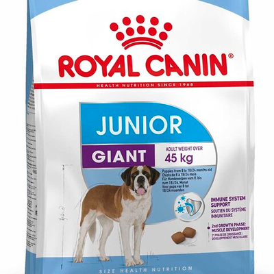 Royal Canin Giant Junior - корм для щенков гигантских пород (от 8 до 18-24 месяцев)