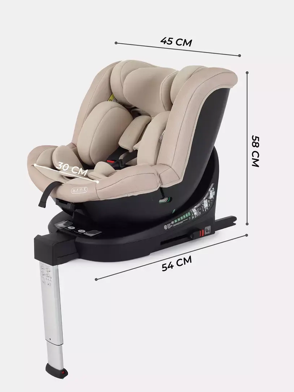 Автокресло MOWBaby AY959 Pro "STAGE" isofix (40-150см)