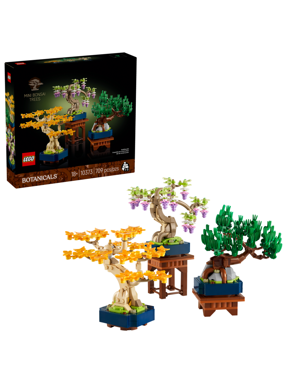 Конструктор LEGO 10373 Зеленые растения, оригинальный набор Botanical Collection
