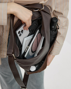 Сумка-рюкзак 578 15 коричневый