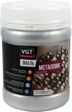 Эмаль универсальная акриловая металлик 230 гр VGT