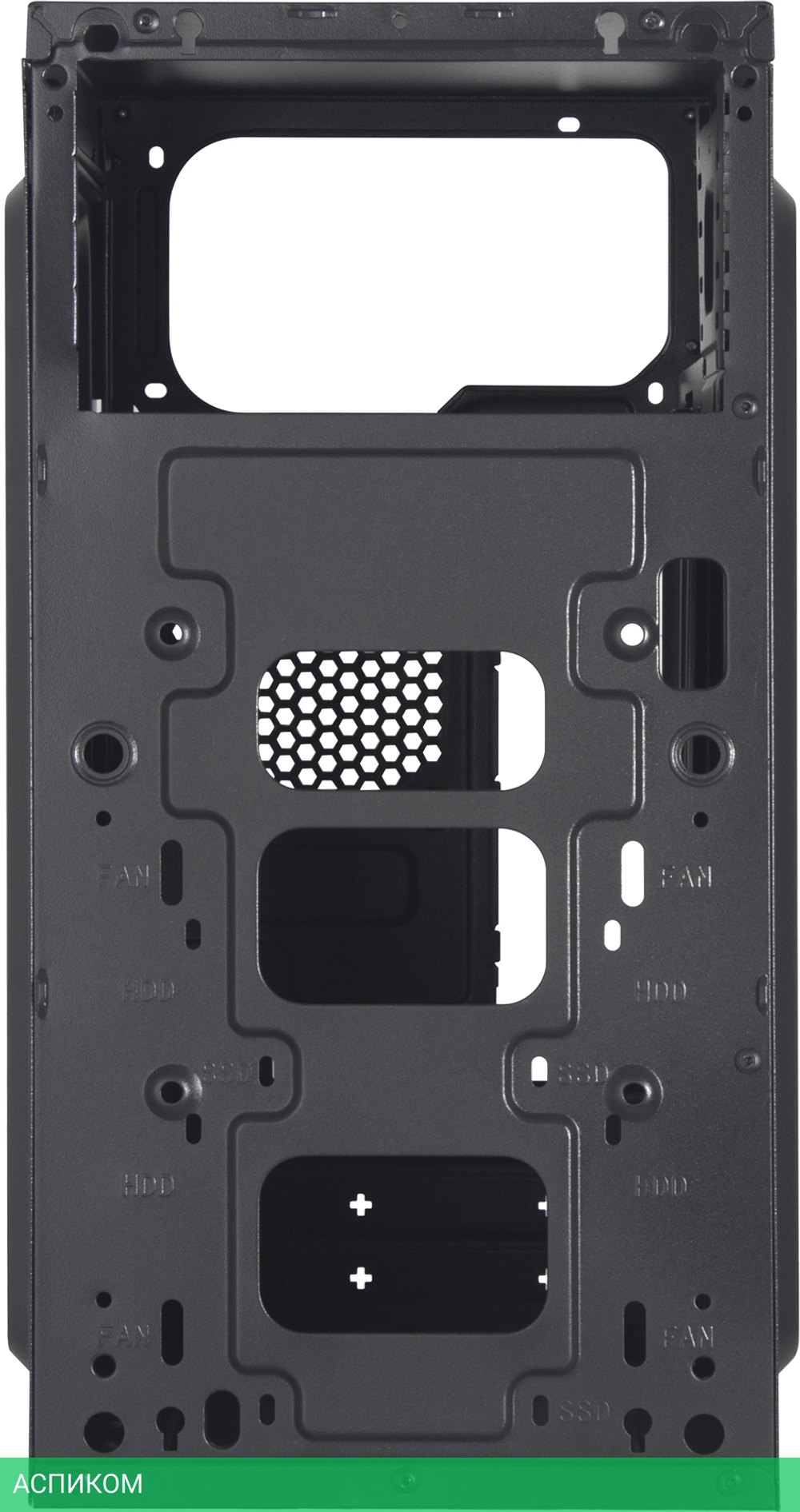 Корпус KingPrice KPCC-MN208 черный без БП