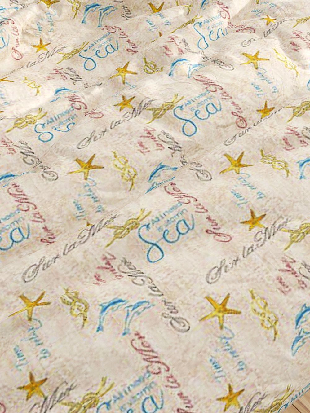 Постельное белье Сказка "Дельфины" 2-спальный Наволочка 50х70 см 2 шт Простынь на резинке 160х200 см Пододеяльник 175х215 см, перкаль