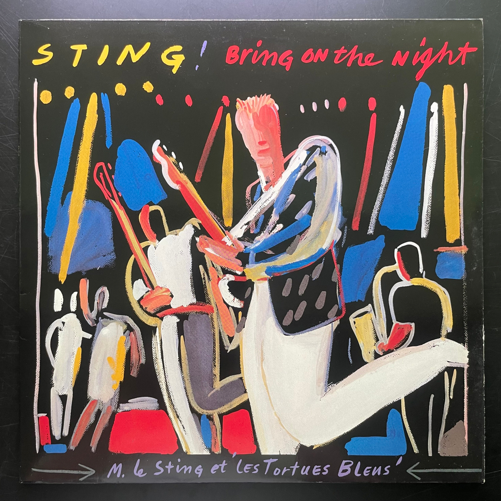 Sting ‎– Bring On The Night 2LP (Германия 1986г.)
