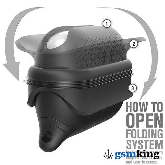 Catalyst Waterproof Case for AirPods 3 Premium Edition Stealth Black (Чёрный)