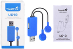 Зарядное устройство 1порт UC10 USB Li-ion 32650 14500 16340 26650 18650 TrustFire