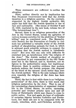 Jewish influences in American life. Volume 3 of the International Jew, the world's foremost problem; being a reprint of a third selection from articles appearing in the Dearborn independent | M. l'abbé Trochon