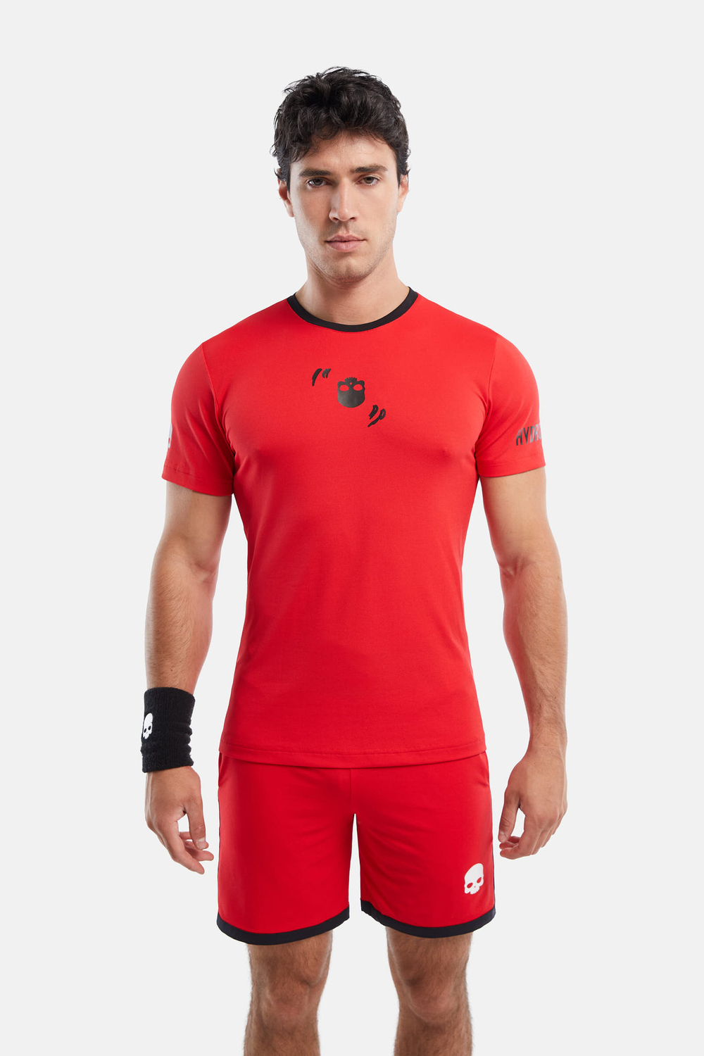 Мужская футболка HYDROGEN CRAZY RACKET TECH T-SHIRT (D00016-002)